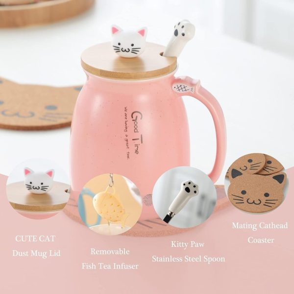 cat-mug for tea or coffee